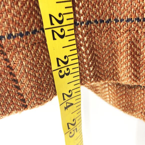 Christopher & Banks Tweed Bomber Jacket with Pockets Size L Window Pane Check - Picture 7 of 7